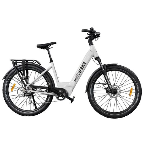 BERLIN SUV mint grün - E-Bike, Bafang 48V 250W Hinterradmotor, Schwalbe Sam K-Guard 27,5x2,35 mit Suntour XCM Hydraulic Suspension