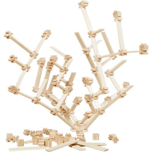EDUPLAY 120958 Kreativ-Steckbausteine 141-tlg. (1 Set)