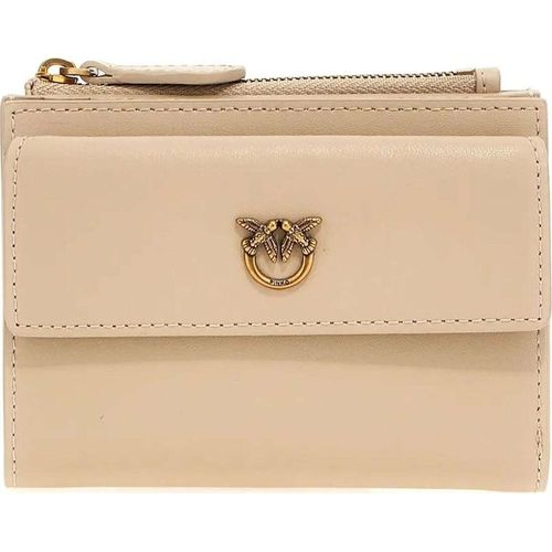 PINKO Damen Portemonnaies 103612A0F1-C50Q Farbe: Beige Größe: Einheitsgröße