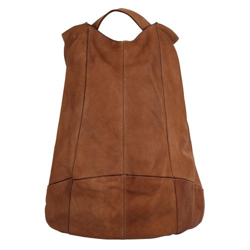 forty° Tagesrucksack, echt Leder, Made in Italy