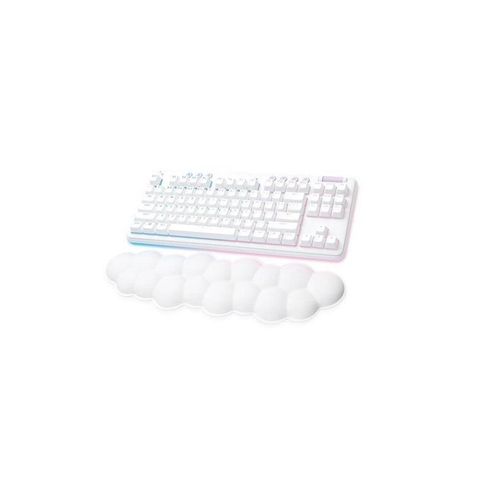 Logitech G715 - GX Red - US - Aurora collection - Gaming Tastaturen - US-Englisch - Weiss