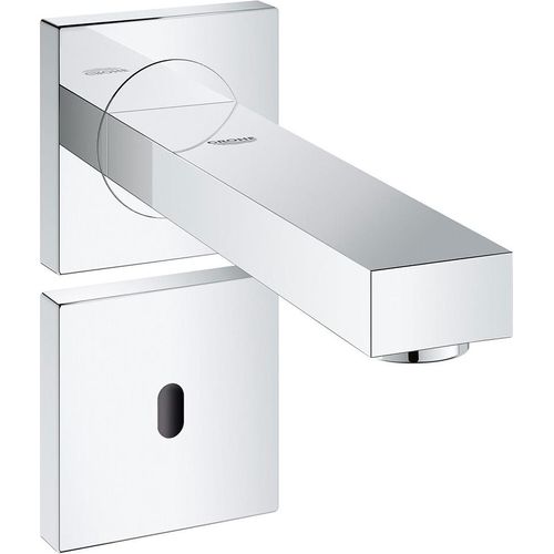 GROHE Eurocube Waschtischarmatur, Infrarot-Elektronik, Chrom, glänzend, Ausladung: 171 mm