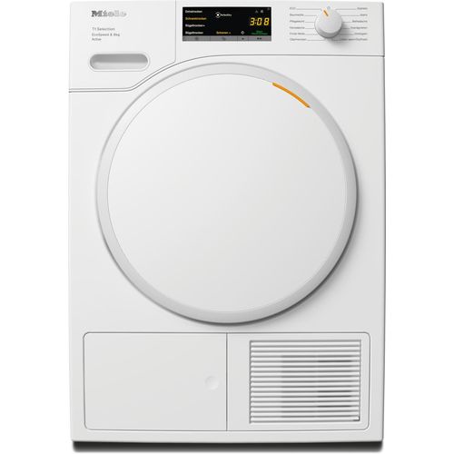 MIELE Wärmepumpentrockner "TSA523WP 8kg Active", A+++ (A+++-D), weiß (lotosweiß), B:59,6cm H:85cm T:65,5cm, Trockner