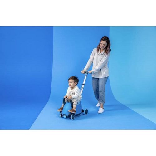 Yvolution Kinderroller Y Glider Luna 5-in-1 blau mit Stauraum