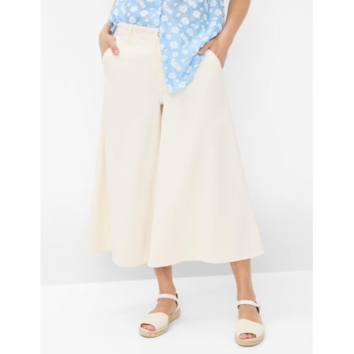 Brax Damen Culotte Style MELLI S OFFWHITE, denim cremeweiß, Gr. 46 Image