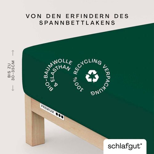 Spannbettlaken SCHLAFGUT 