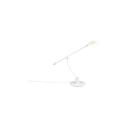 LED-Tischleuchte Trio Manduro, 6 W, 560 lm, 2700-6500 K, dimmbar, höhenverstellbar, neigbar, B 580 x H 640 mm, Metall und Acryl, weiß