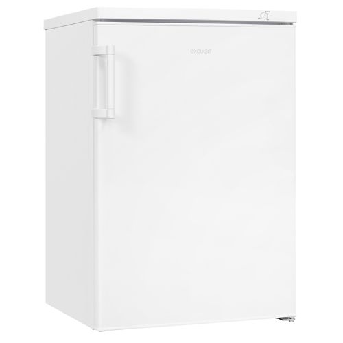 EXQUISIT Gefrierschrank "GS81-H-010E", E (A-G), weiß, B:56cm H:84,5cm T:57,5cm, Gefrierschränke, 85 L Volumen, 4 Sterne Gefrieren