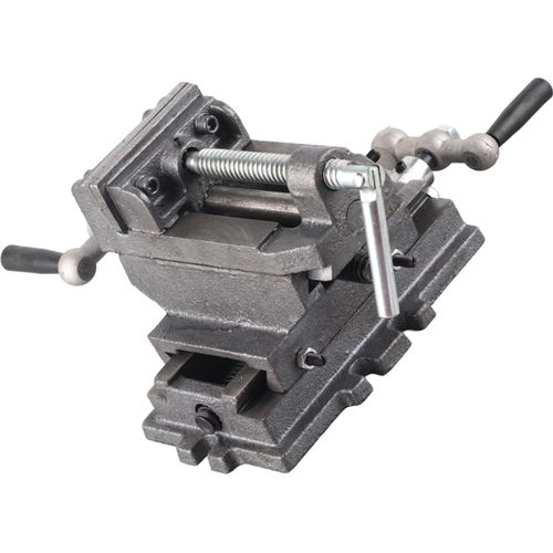 Bench Vise 3in Cross Flat Table Werkzeug für mechanische Wartung Bohren Fräsen Maschine