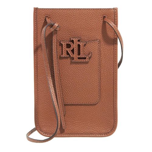 Lauren Ralph Lauren Handyhüllen - Cmrn Phn Crs-Tech Case - Gr. unisize - in Braun - für Damen
