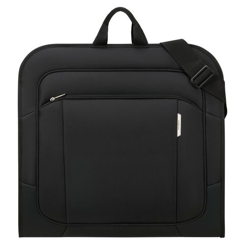 Kleidersack SAMSONITE "RESPARK", Gr. B/H: 55cm x 54cm, ozone schwarz, 95% RECYCLED PET, 5% PU, Kleidersäcke, Garment Sleeve Kleiderhülle