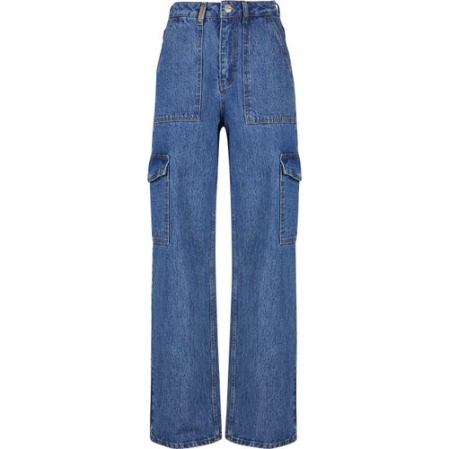 Bequeme Jeans 2Y STUDIOS "2Y Studios 2Y Lona Cargo Jeans", Damen, Gr. 27, Normalgrößen, blau, 100% Baumwolle, unifarben, casual, normal, Jeans