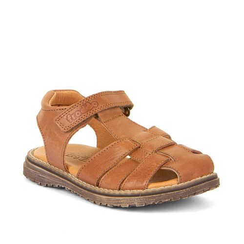 Sandale FRODDO, Kinder, Gr. 33, braun, Leder, casual, Schuhe