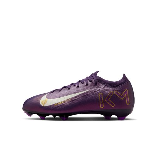 Chaussure de foot basse à crampons pour terrain sec Nike Jr. Mercurial Vapor 16 Pro « Kylian Mbappé » pour ado - Pourpre Image