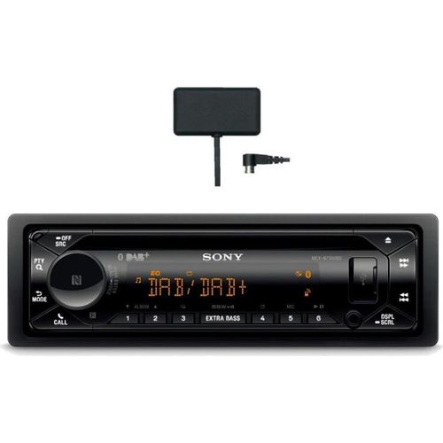 Sony MEXN7300KIT.EUR Auto-Media-Receiver Schwarz Bluetooth