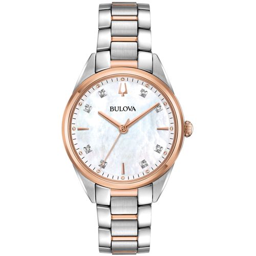 Bulova 98P183 Klassik Damenuhr 34mm 3ATM