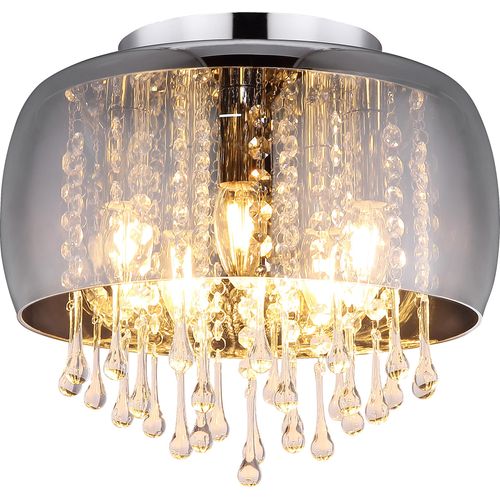 Globo Lighting Deckenleuchte Metall verchromt, 5x E14