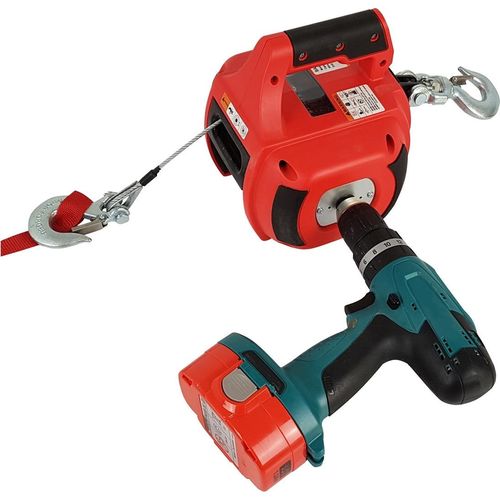 Berger u. Schröter Akkuschrauber Seilwinde drill winch