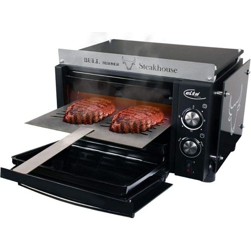 ELTA Bull Burner Hochtemperatur-Grill BBQ Steak Oberhitze Grill 800°C