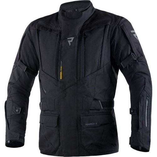 Rebelhorn Hardy II Motorrad Textiljacke Farbe: Schwarz, Grösse: S