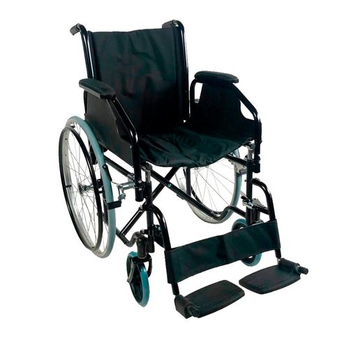 Rollstuhl faltbar selbstfahrend Mobiclinic Abnehmbare und gepolsterte Armlehnen Klappbare Fußstützen Catedral Pannensichere Räder
