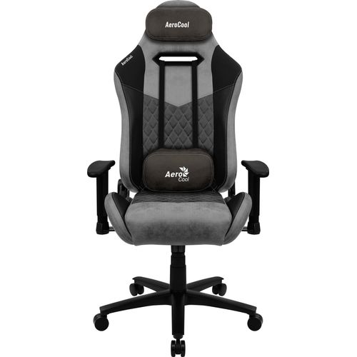 Gaming-Stuhl DUKE Alcantara style ash black