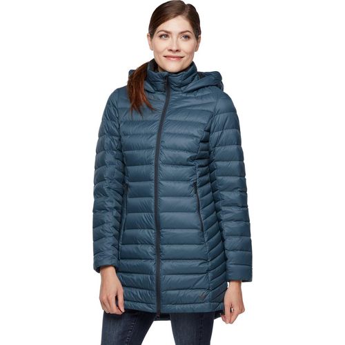Black Diamond Acces Full Lenght Down Parka Blau S Frau Blau S