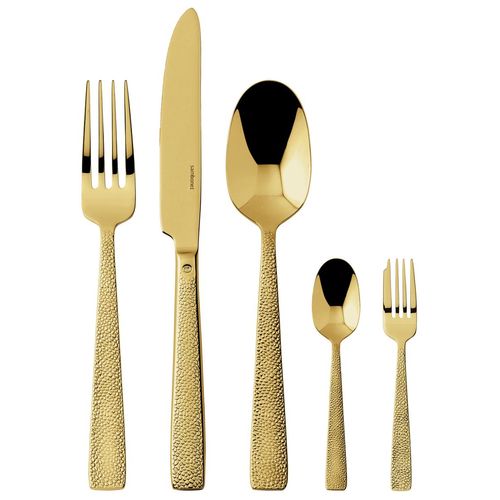 Sambonet Siena Edelstahl/PVD Gold Besteck 30tlg.Vh.
