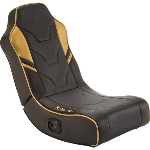 X Rocker 5132201 Videospiel-Stuhl Konsolen-Gamingstuhl Gepolsterter Sitz Schwarz