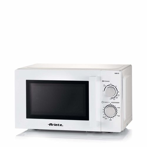 Ariete 952 Kombi-Mikrowelle mit Grill - 5 Leistungsstufen - 3 kombinierte Funktionen - 1000 Watt - 20 Liter - Weiß