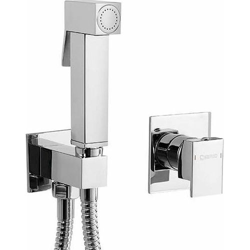 LATUS Unterputz-Armatur mit WC-Handbrause, Chrom