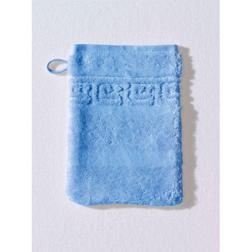 Handtuch CAWÖ Gr. 6, blau (bleu), B:30cm L:30cm, Walkfrottee, 100% Baumwolle, Handtücher (Packung)