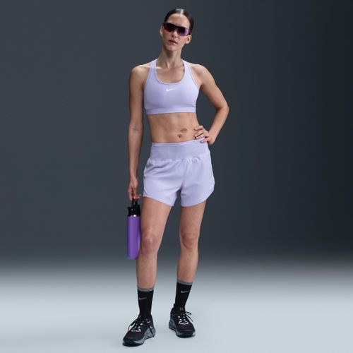 Short de running avec sous-short intégré Dri-FIT Nike Trail pour femme - Pourpre Image