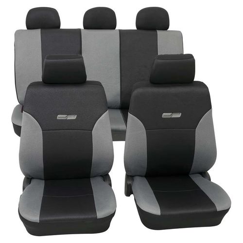 PETEX Sitzbezüge Universal Polyester grau Sitzschonbezug 22874818
