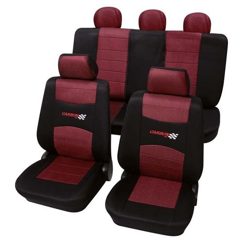 PETEX Sitzbezüge Universal Polyester rot Sitzschonbezug 33574812