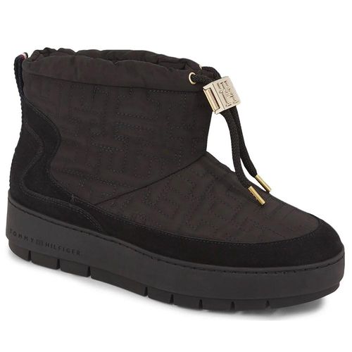 Tommy Hilfiger Damen Stiefeletten FW0FW07637 BDS Farbe: Schwarz Größe: 40