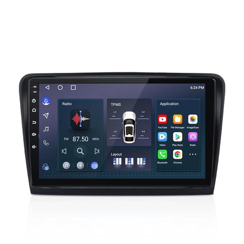 Autoradio 32GB für Skoda Superb 2 ab 2008 Navi Carplay RDS WIFI DSP GPS DAB Bluetooth
