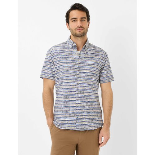 Brax Herren Hemd Style DAN baileys, Beige, Gr. XXXL