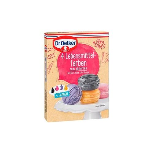 Dr. Oetker Lebensmittelfarben 4 St.