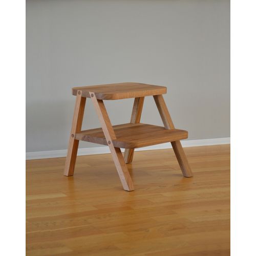 Tritthocker FIAM, beige (natur), B:45cm H:40cm T:40cm, Hocker
