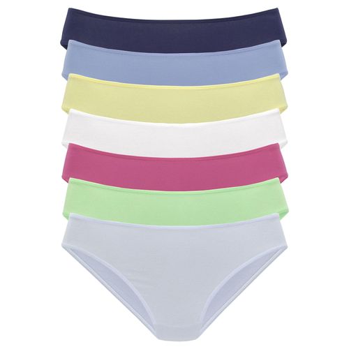Jazz-Pants Slips VIVANCE, Damen, Gr. 48/50, bunt (1. farbsortiment), Single Jersey, Obermaterial: 95% Baumwolle, 5% Elasthan, unifarben, bequem, Unterhosen, in frischen und gedeckten Farben