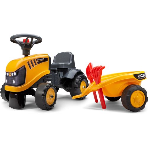 Falk Rutscherauto »Rutschfahrzeug JCB Rutscher + Anh. S«