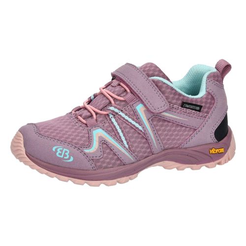 Wanderschuh BRÜTTING "Outdoorschuh Rockwall", Kinder, Gr. 39, rosa, Synthetik, Schuhe
