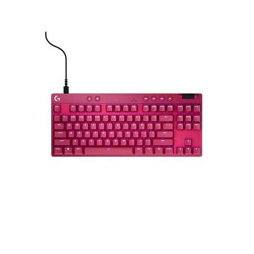 Logitech G PRO X TKL - Linear - Linear - Gaming Tastaturen - Französisch - Pink