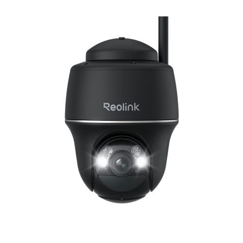 Reolink Argus PT Ultra, 4K 8MP Akku Überwachungskamera Aussen, 2,4/5GHz WiFi, Pan & Tilt, Farbnachtsicht, Smarte Erkennung, 2-Wege-Audio, Schwarz