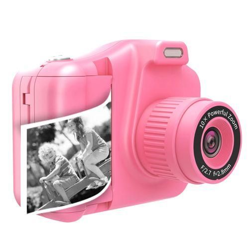 Denver KPC-1370 rosa Kinderkamera mit Drucker