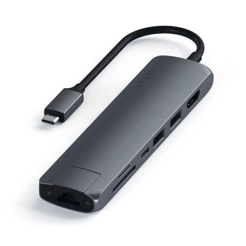 Satechi Type-C Multi-Port Hub 4K Ethernet Slim space gray