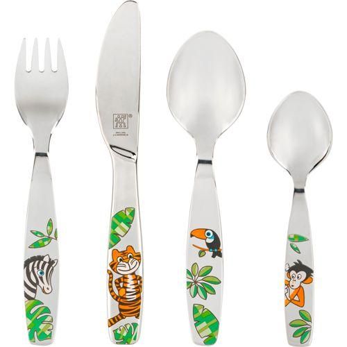 Zwilling Jungle Kinderbesteck 4 tlg.