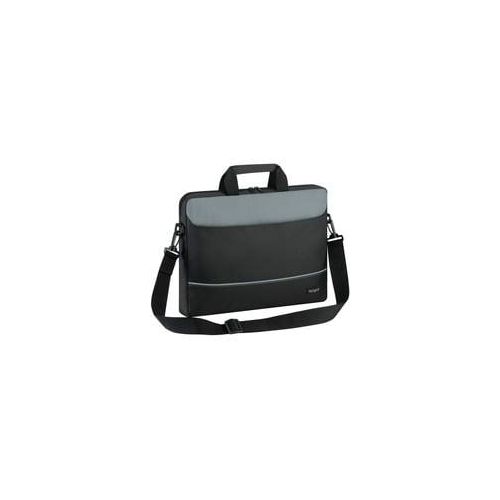 Intellect Topload Case, Notebooktasche schwarz/silber, 15,6