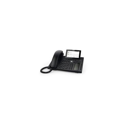 D385, VoIP-Telefon schwarz, Bluetooth, PoE